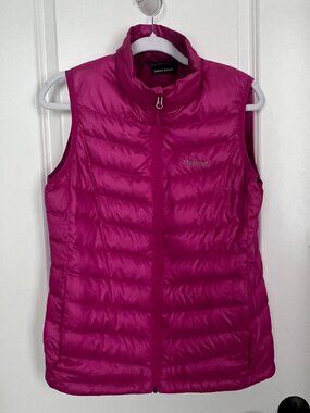 Marmot Puffer Vest- Medium, Pink